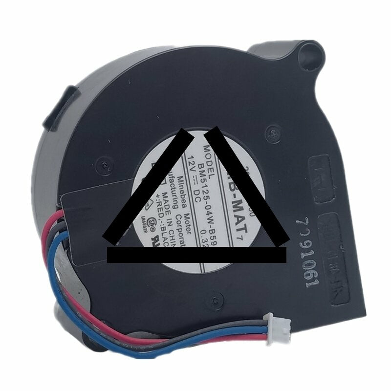 NMB-MAT BM5125-04W-B59 DC 12V 0.32A 5020 Blower Cooling Fan
