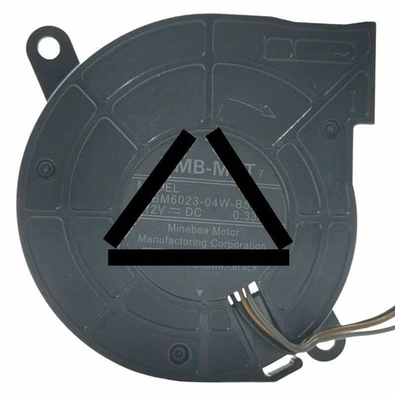 NMB-MAT BM6023-04W-B59 DC 12V 0.33A 3 Wires Blower Cooling Fan