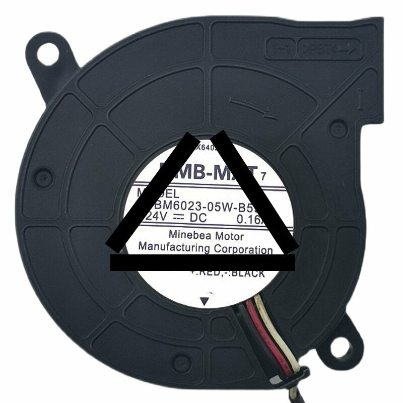 NMB-MAT BM6023-05W-B59 24V 0.16A 3 Wires Blower Cooling Fan