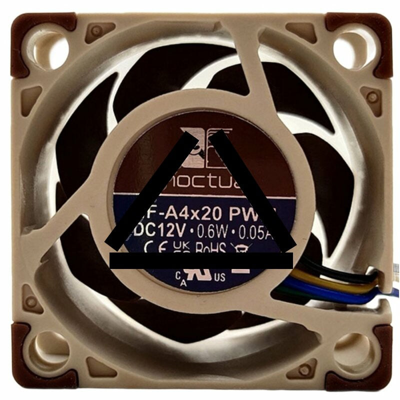 NOCTUA NF-A4X20 DC 12V 0.05A 0.6W 4 Wires PWM Axial Cooling Fan