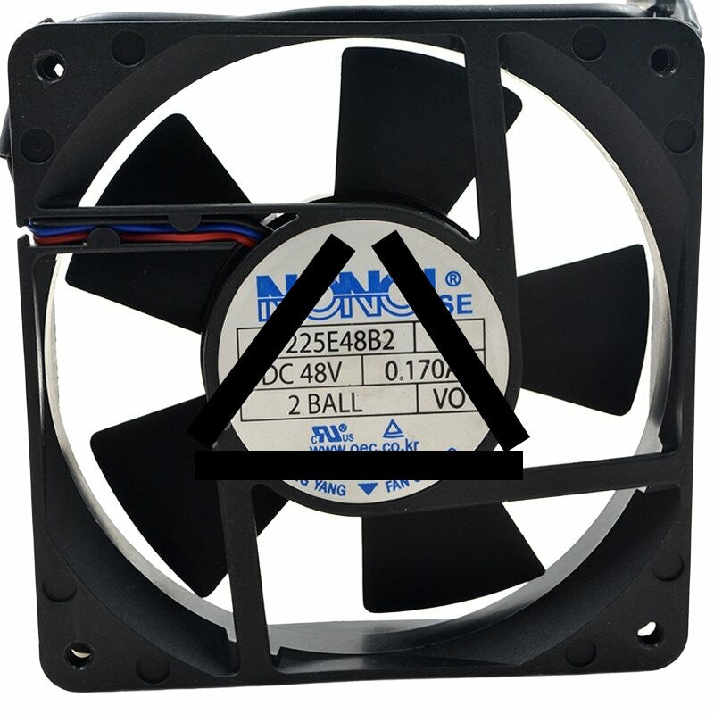 NONOI F1225E48B2 FS DC 48V 0.17A 12025 Axial Cooling Fan