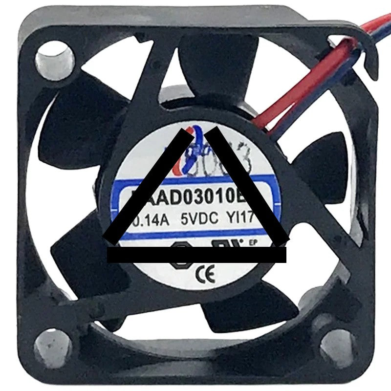 NSTECH PAAD03010BL 5V 0.14A 2 Wires Axial Cooling Fan