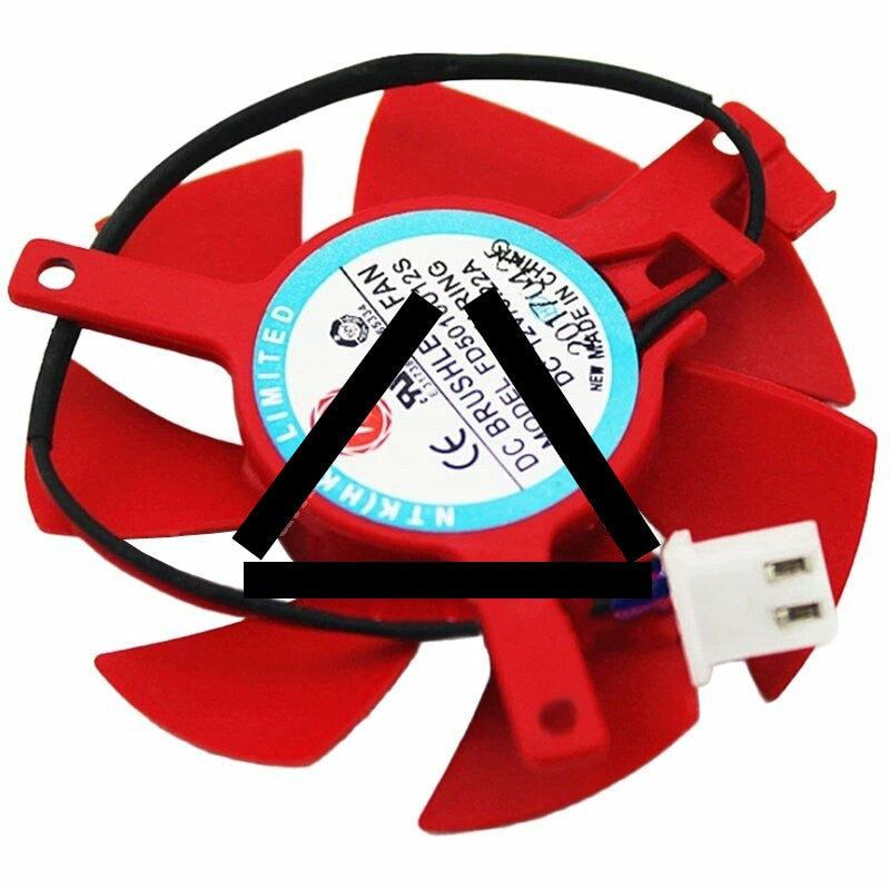 NTK FD5010U12S 12V 0.22A DC Brushless Axial Cooling Fan