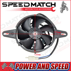 Oil Cooler Water Cooler New Electric Radiator Cooling Fan For 200 250 cc Chinese ATV Quad Go Kart Buggy Dirt Bike Motorcycle