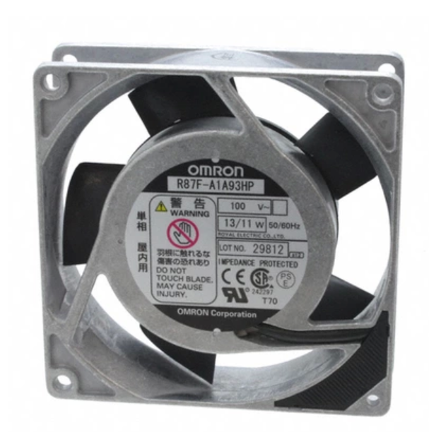 OMRON R87F-A1A93HP AC100V 92 * 92 * 25mm aluminum frame AC Fan