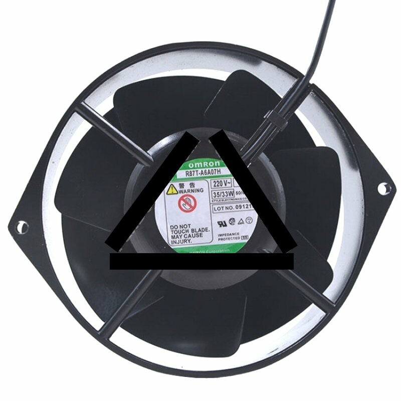 OMRON R87T-A6A07H AC 220V 35/33W Impedance Protected Axial Cooling Fan