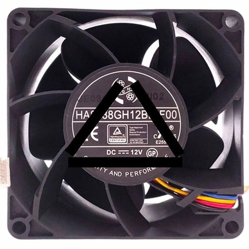 ONG HUA HA8038GH12BD-F00 DC 12V 3.50A Axial Cooling Fan