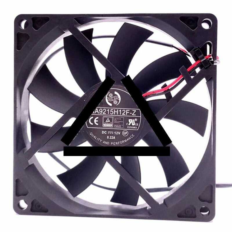 ONG HUA HA9215H12F-Z DC 12V 0.22A 9015 Axial Cooling Fan