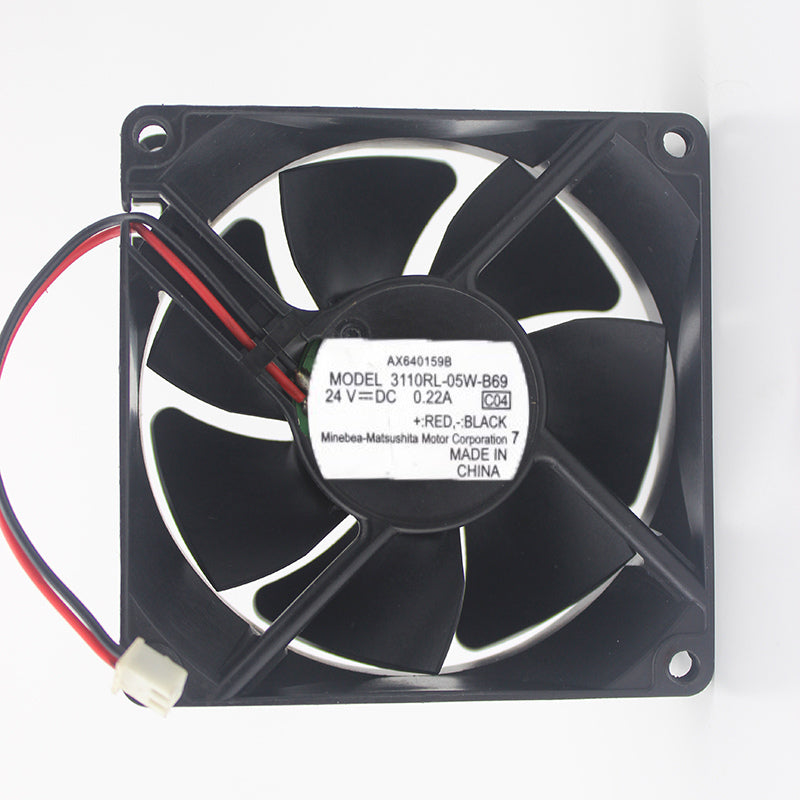 Original 3110RL-05W-B69 DC 24V 0.22A Ricoh FX150SF Printer Fan