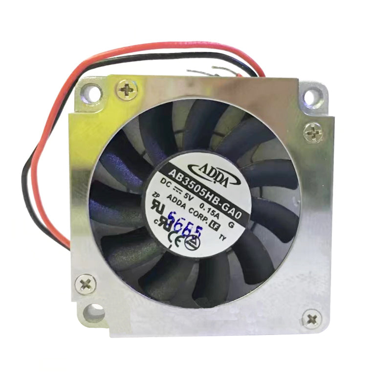 ADDA AB3505HB-GA0 35*35*5 مم 3.5 سم تيار مستمر 5 فولت 0.14 أمبير مروحة تبريد للابتوب ومزود الطاقة العاكس
