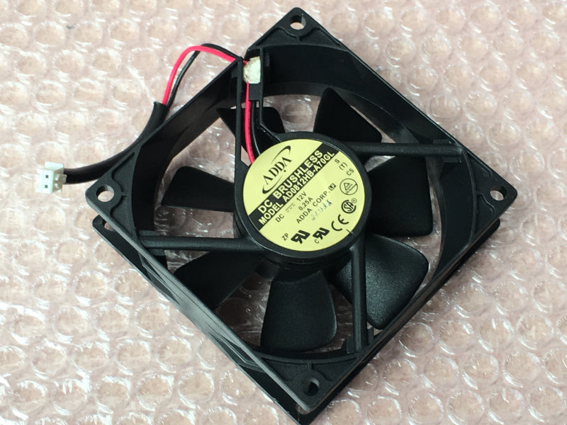 Original ADDA AD0812HB-A70GL 8025 8cm DC 12V 0.25A 2-wires dual ball cooling fan