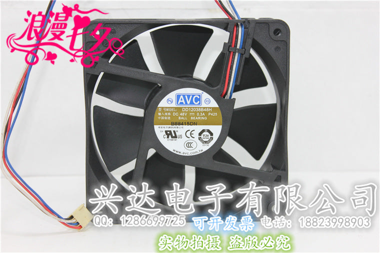 Original authentic DD12038B48H 12038 48V 0.3A 12cm 120 * 120 * 38mm