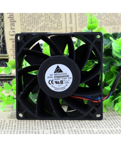 Original DELTA FFB0924VHE 9038 24 V 0.42A fans