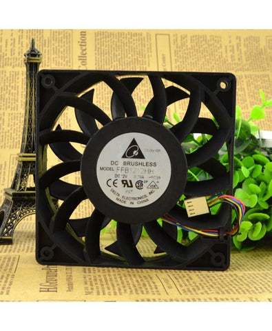 Original DELTA FFB1212HH 12CM 12V 0.78A cooling fans