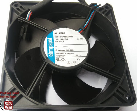 Original ebm fan fan 4414 / 2HH 12CM 24V 11W axial fans