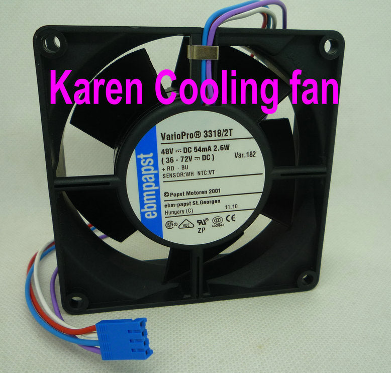 Original EBM PAPST 9cm VarioPro 3318/2T 9232 48V 54mA 2.6W Cooling fan