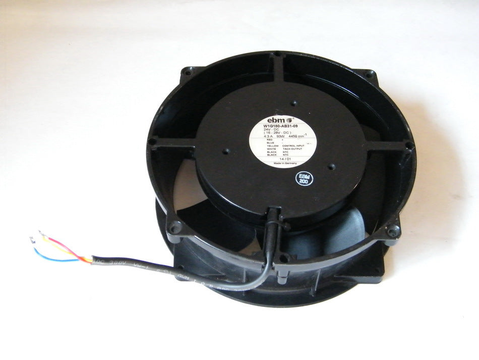 Original ebmpapst W1G180-AB31-09 24V 4.3A 20CM aluminum cooling fan