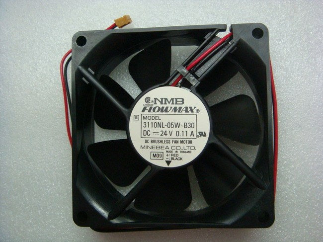 Original for NMB 3110NL-05W-B30 DC24V 0.11A 80*80*25MM 8cm Inverter Cooling Fan