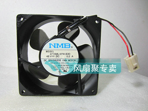 Original for NMB 4715ML-07W-B30 12cm 12038 48V 0.2A aluminum frame cooling fan