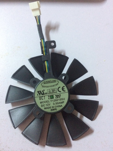 Original for Raptor GTX980Ti graphics card cooler fan T129215SU 12V 0.50A