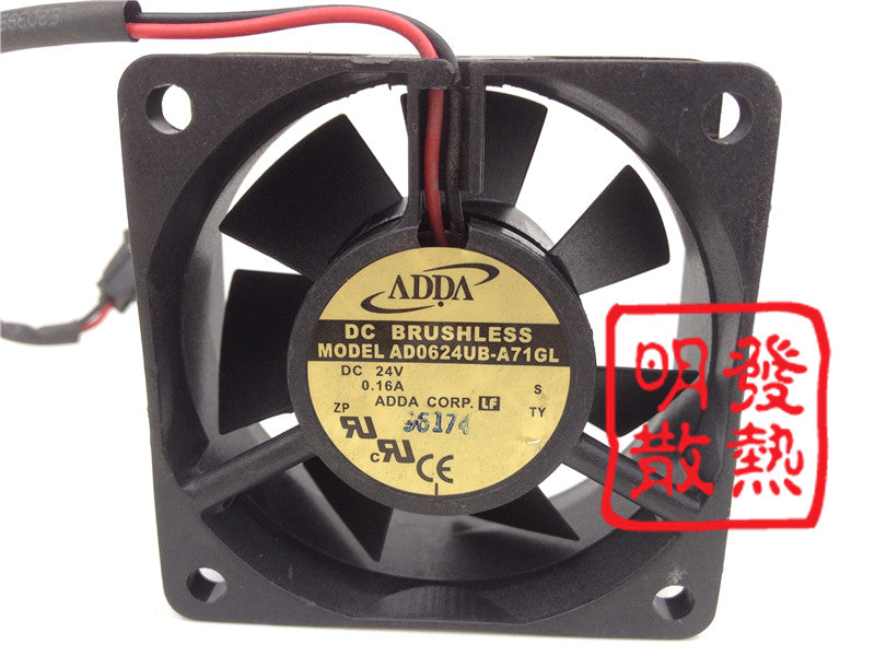Original genuine 6025 24V 6CM AD0624UB-A71GL DC fan inverter fan