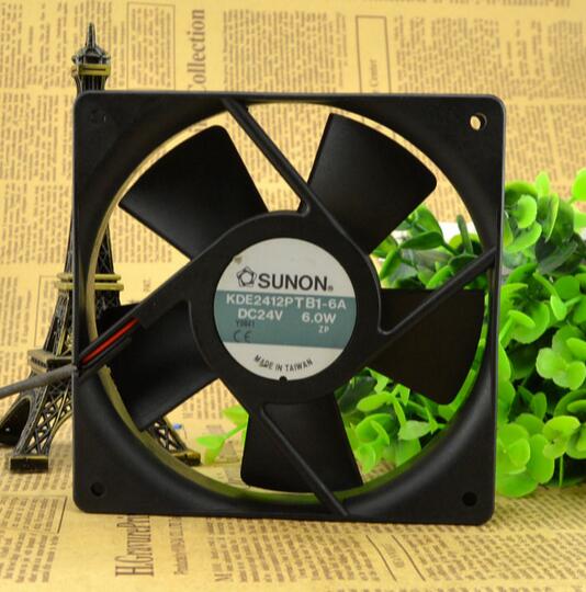 Original genuine SUNON KDE2412PTB1-6A DC24V 6.0W 120*120*25 MM fan