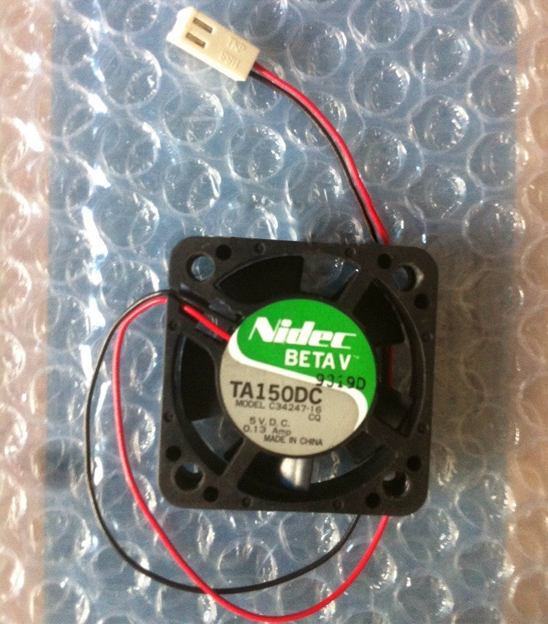 Original Nidec 4210 0.13A TA150DC C34247-16 42*42*10mm DC 5V 2 Lines NBR Bearing Set Top Box Switch Heat Sink Cooling Fan