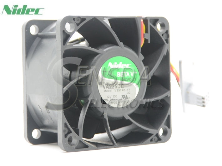 Original Nidec VA225DC V35140-57 6038 60*60*38 12V 1.1A For DL380 G2 server inverter cooling fan