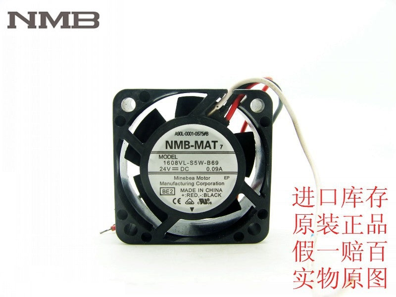 Original NMB 1608VL-S5W-B69 24V 0.09A 4020 waterproof inverter fan