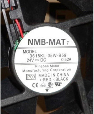 Original NMB-MAT 3615RL-05W-B59 24V 0.32A Fan