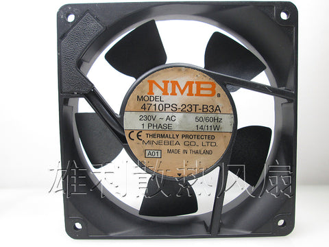 Original NMB 4710PS-23T-B3A 120*120*25MM 12cm AC230V 14/11W cabinet cooling fan