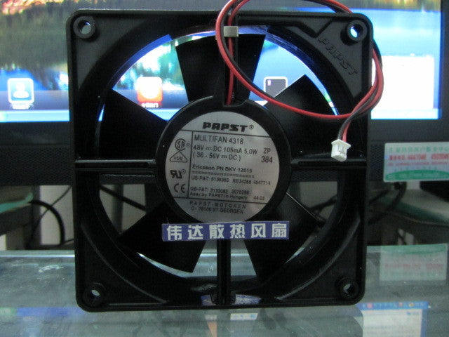Original papst MULTIFAN 4318 12032 DC 48V 5W120 * 120 * 32MM cooling fan