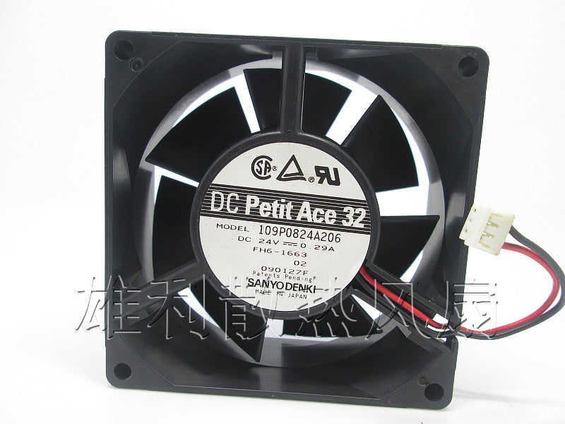 Original Sanyo 109P0824A206 8CM 8032 24V 0.29A 80 * 80 * 32MM2 line inverter cooling fan&amp;#8230;