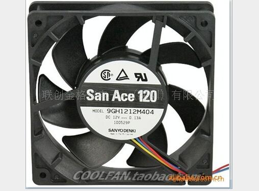 Original Sanyo 9GH1212M404 DC12V 0.13A 12CM 12025 120 * 120 * 25MM fan