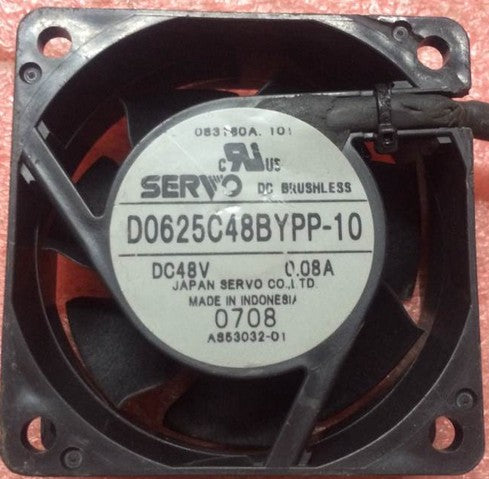 Original servo-6025 48V 0.08A D0625C48BYPP-10 60 * 60 * 25mm 4 line dustproof and waterproof fan