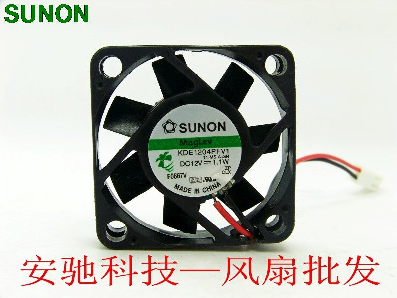 Original SUNON 4010 KDE1204PFV1 12V 1.1W 3 -line 40mm 4cm ultra-quiet fan
