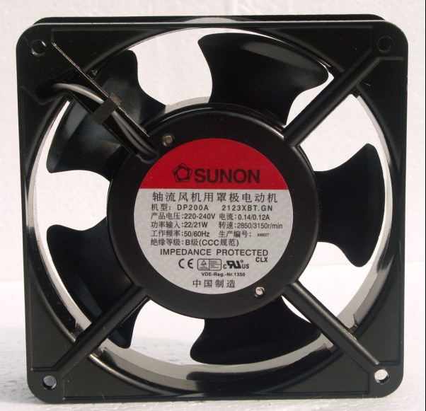 Original SUNON DP200A 2123XBT 12038 12CM 220V 120 * 120 * 38MM Cabinet Cooling Fan