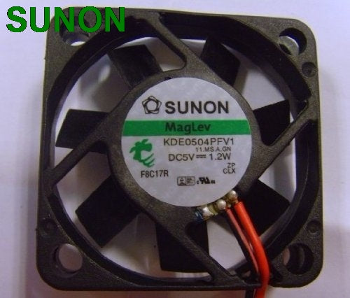 Original Sunon maglev KDE0504PFV1 DC 5V 1.2W 2Wire server inverter axial Cooling Fans