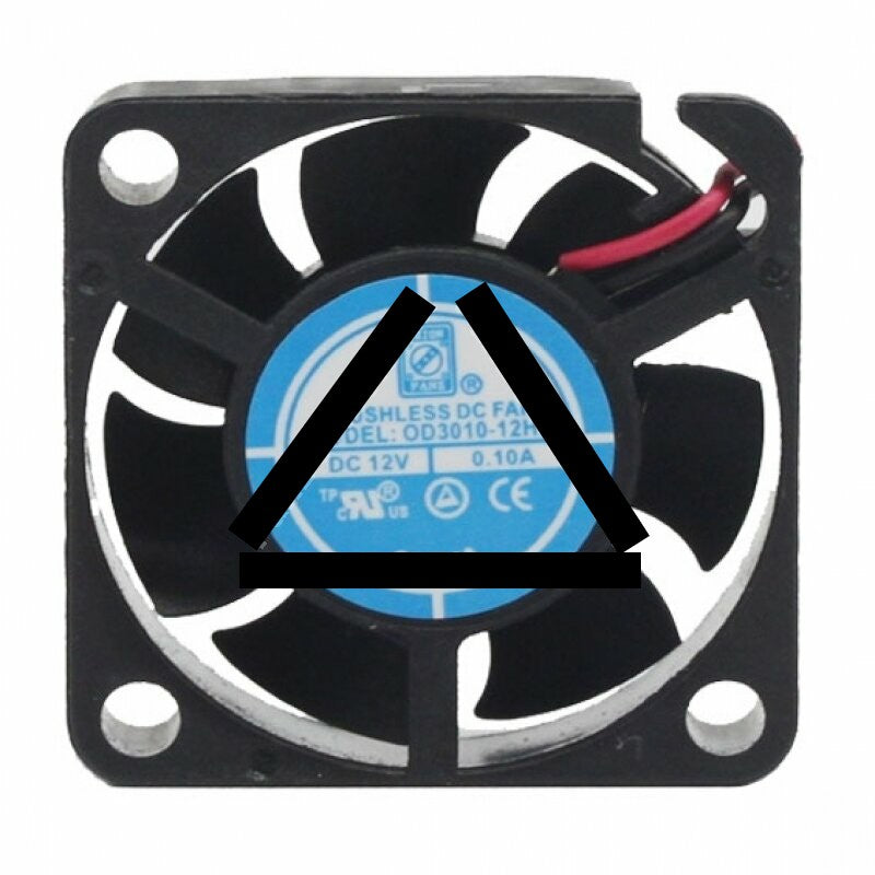 ORION FANS OD3010-12HB DC 12V 0.10A 2 Wires Axial Cooling Fan