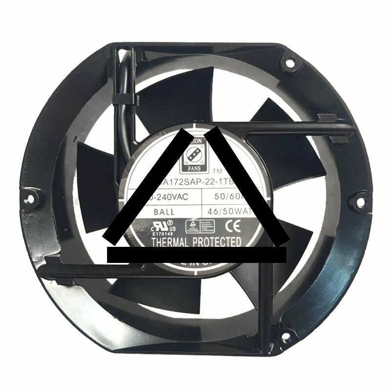 Orion OA172SAP-22-1TB AC 220-240V 46/50W 2 Wires Axial Cooling Fan