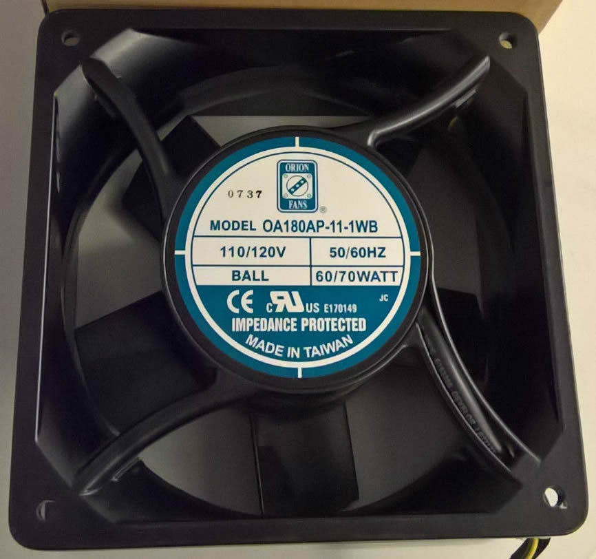 Orion OA180AP-11-1WB 115V 70W AC Cooling Fan