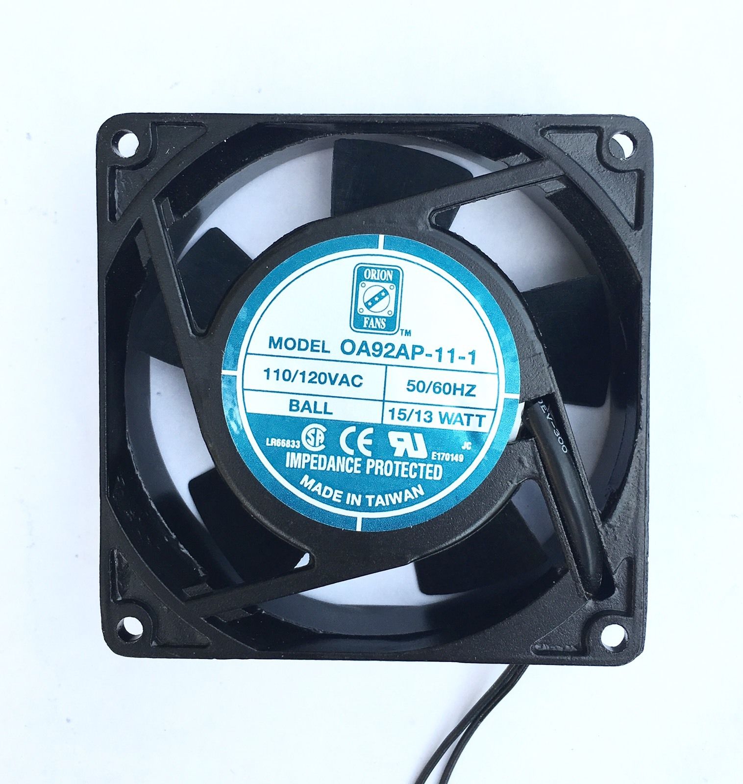 Orion OA92AP-11-1 110/120AC 92mm Cooling Fan