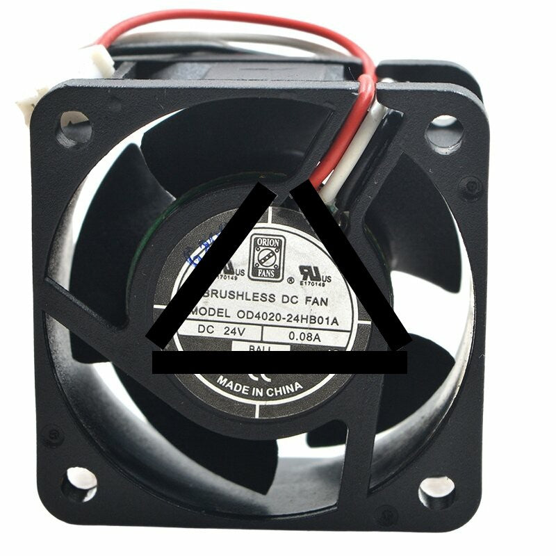 ORION OD4020-24HB01A DC 24V 0.08A 4020 Axial Ball Bearing Cooling Fan