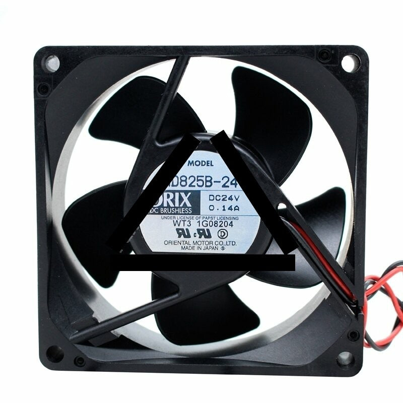 ORIX MD825B-24 DC 24V 0.14A 2 Wires / 3 Wires Axial Cooling Fan