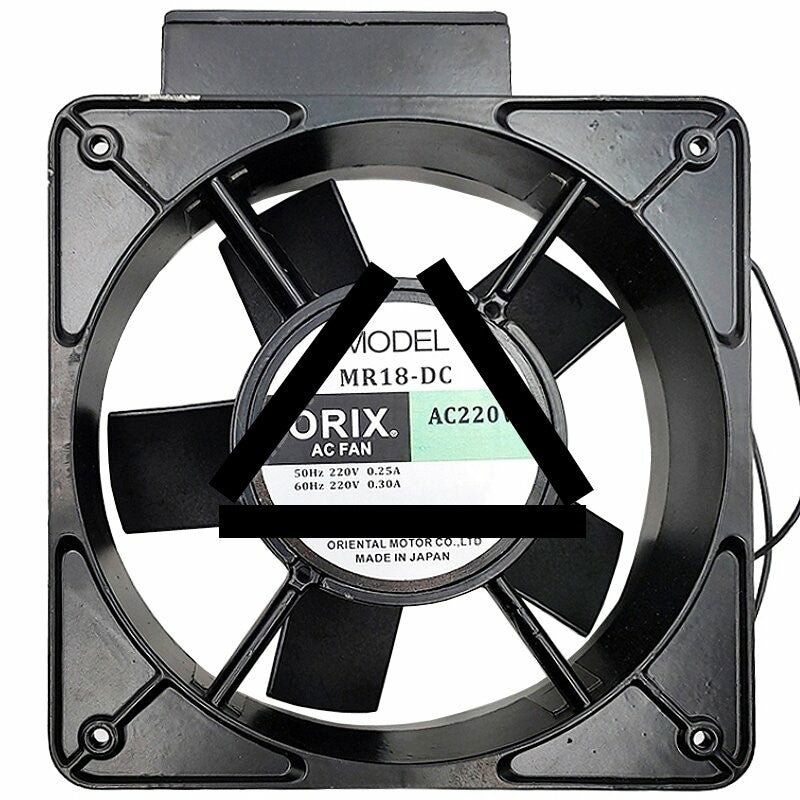 ORIX MR18-DC AC 220V 0.25A/0.30A Axial Cooling Fan