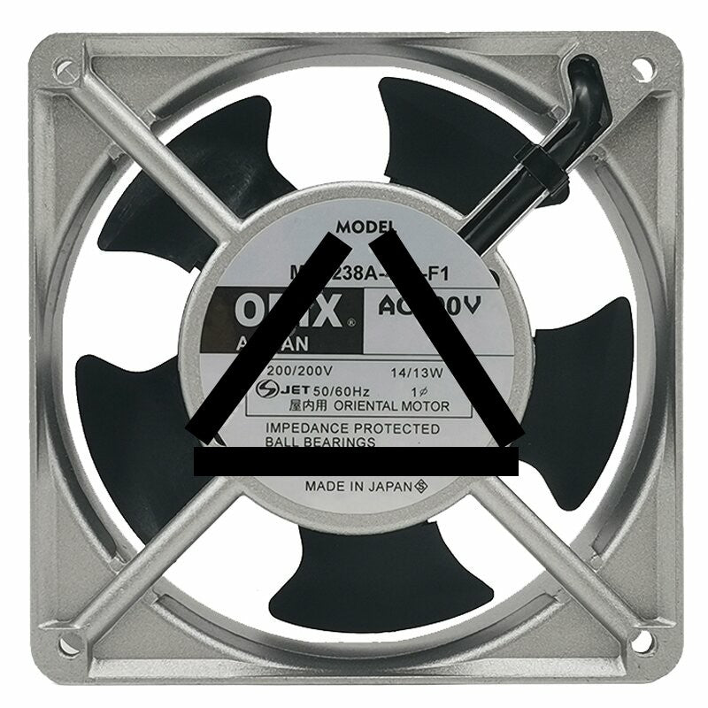 ORIX MU1238A-42B-F1 AC 200V 14/13W Impedance Protected Axial Cooling Fan