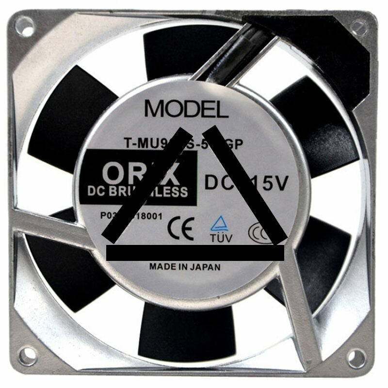 ORIX T-MU925S-51-GP AC 115V 2 Wires DC Brushless Axial Cooling Fan