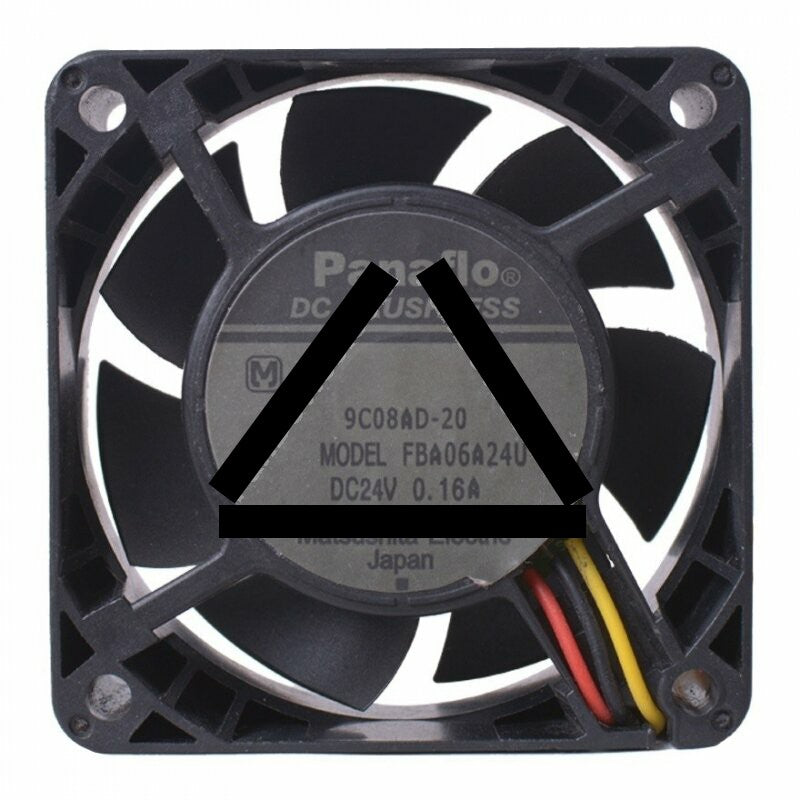 Panaflo FBA06A24U DC 24V 0.16A 2 Wires / 3 Wires Axial Cooling Fan