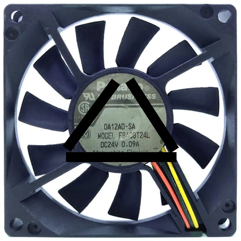 Panaflo FBA08T24L 24V 0.09A DC Brushless 3 Wires Axial Cooling Fan