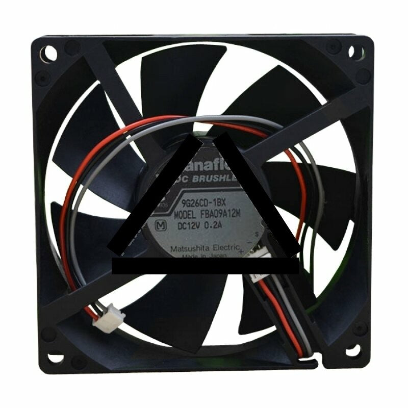 Panaflo FBA09A12M DC 12V 0.20A 2 Wires / 3 Wires Axial Cooling Fan